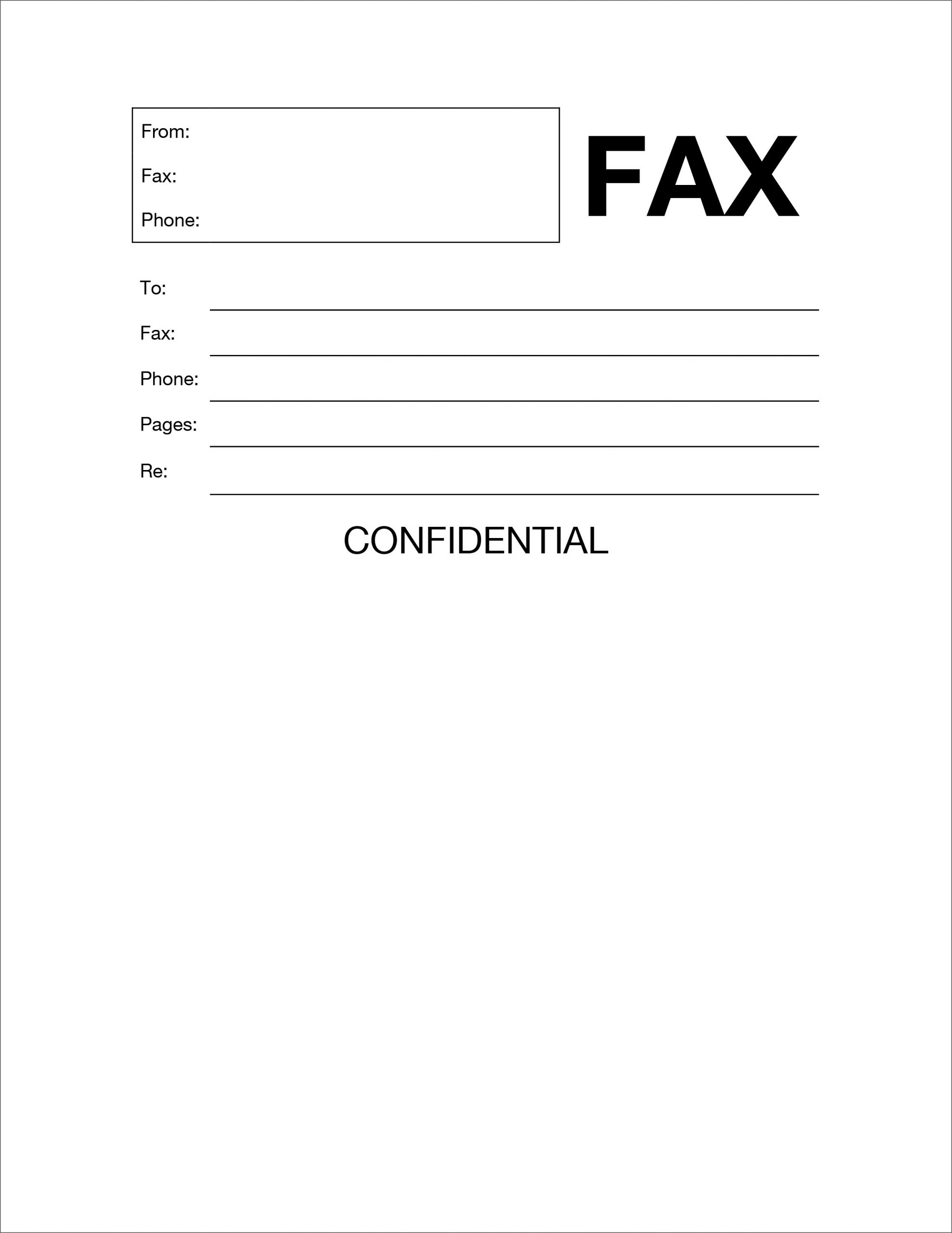 Sample Fax Cover Sheet Template With Examples Fax Cover Sheet Printable 9484